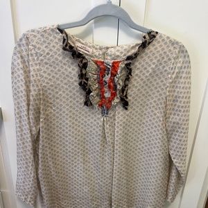 Anthropologie Silk Blouse